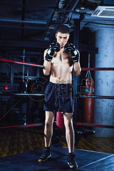 男性拳击运动员图片素材免费下载