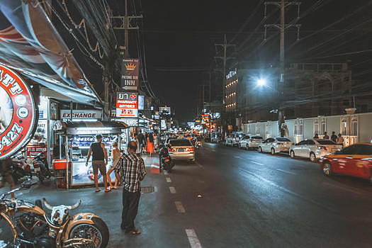 泰国普吉岛夜市图片素材免费下载