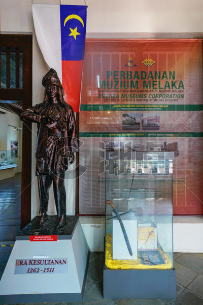 马六甲王朝雕像图片素材免费下载