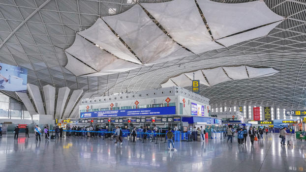 新疆乌鲁木齐地窝堡国际机场图片素材免费下载