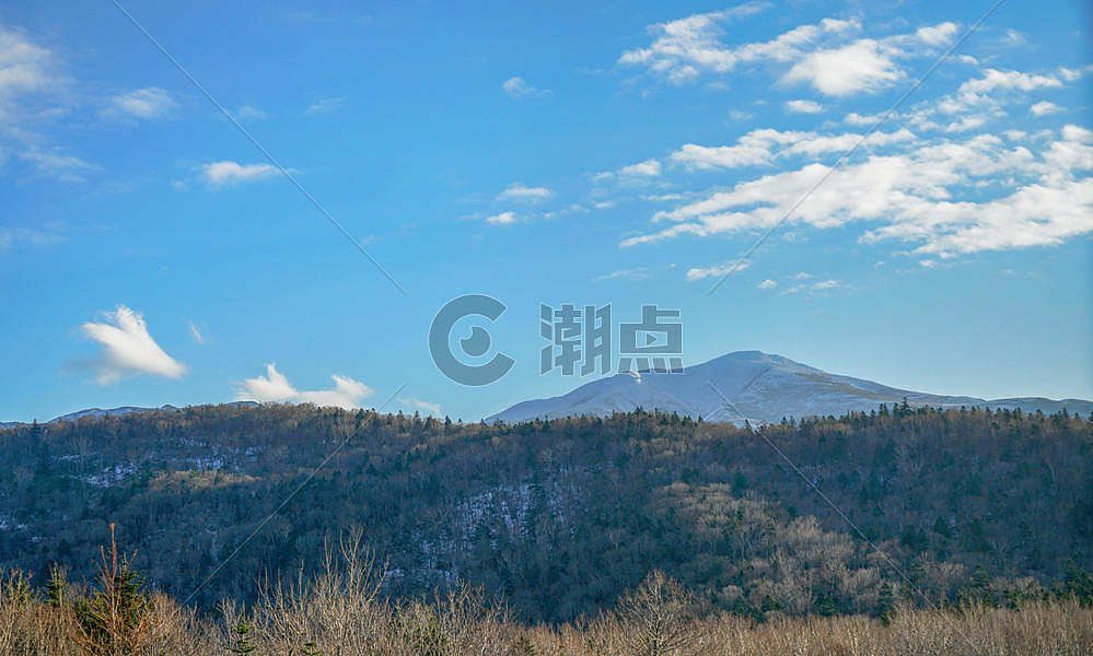 北海道知床半岛知床岳图片素材免费下载