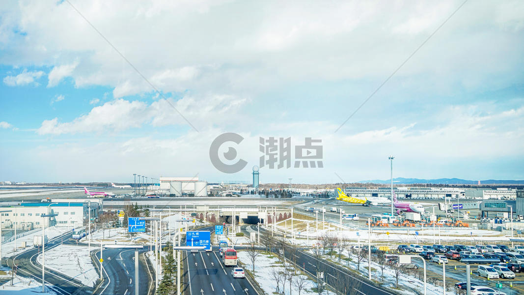 日本北海道新千岁机场图片素材免费下载