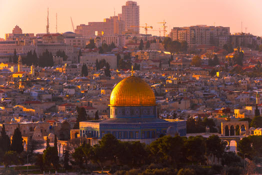 耶路撒冷金顶清真寺图片素材免费下载