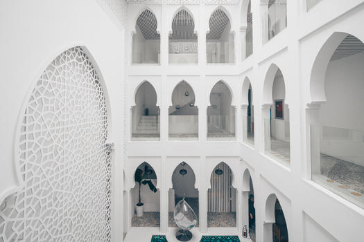 摩洛哥风情室内建筑风格设计图片素材免费下载