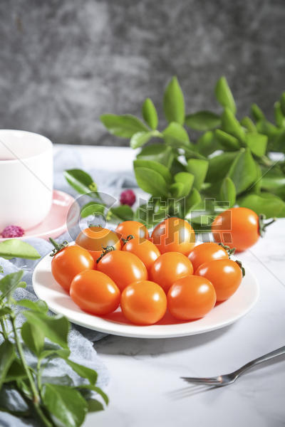 新鲜小番茄图片素材免费下载