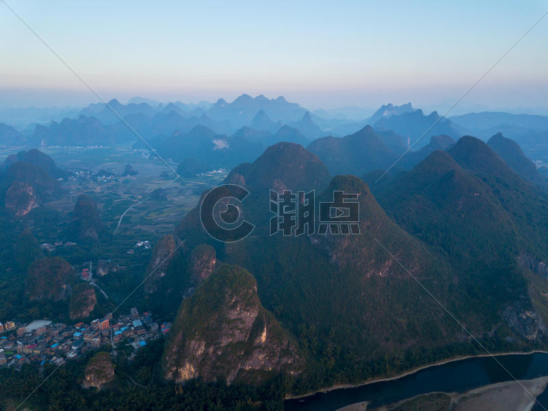 桂林山水美如画图片素材免费下载