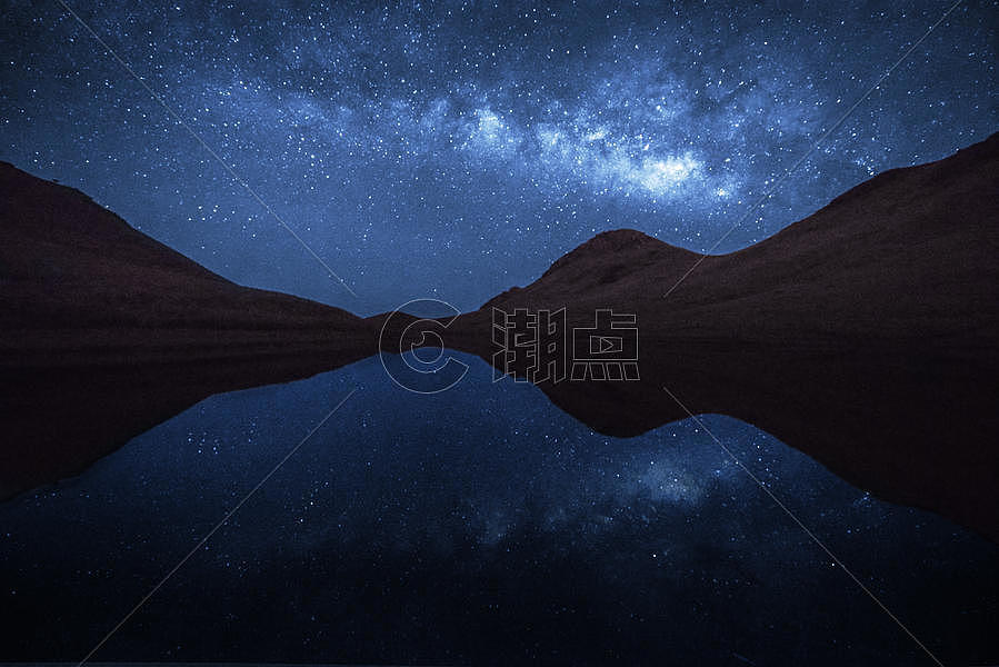 海岛星空图片素材免费下载