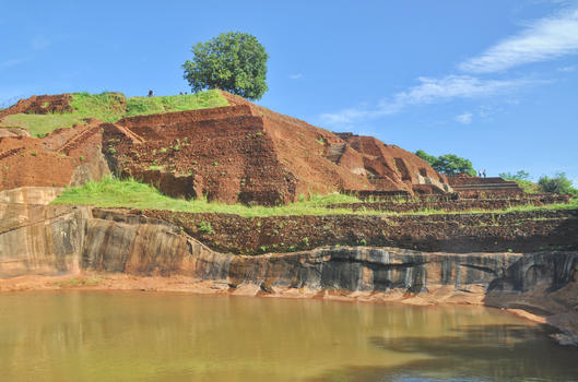 斯里兰卡狮子岩遗址图片素材免费下载