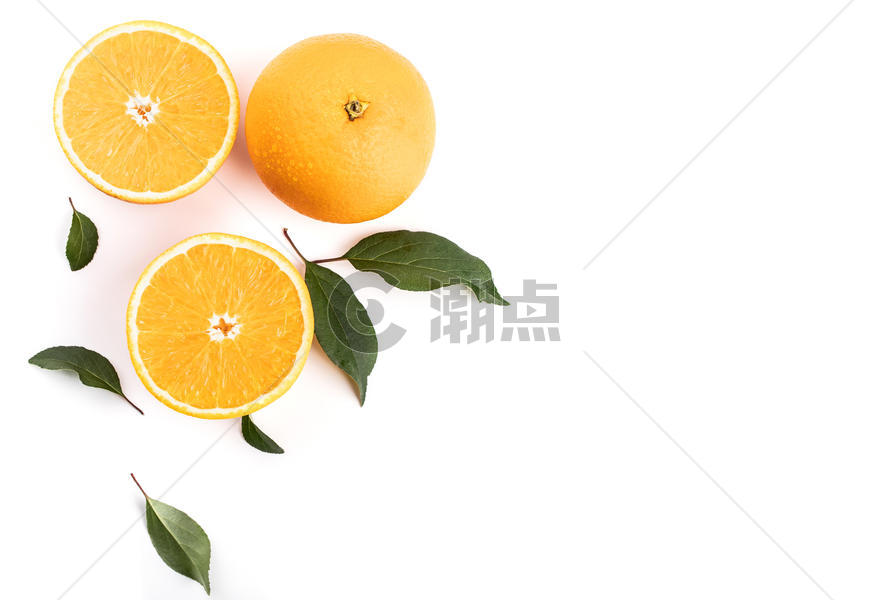 橙子静物棚拍图片素材免费下载