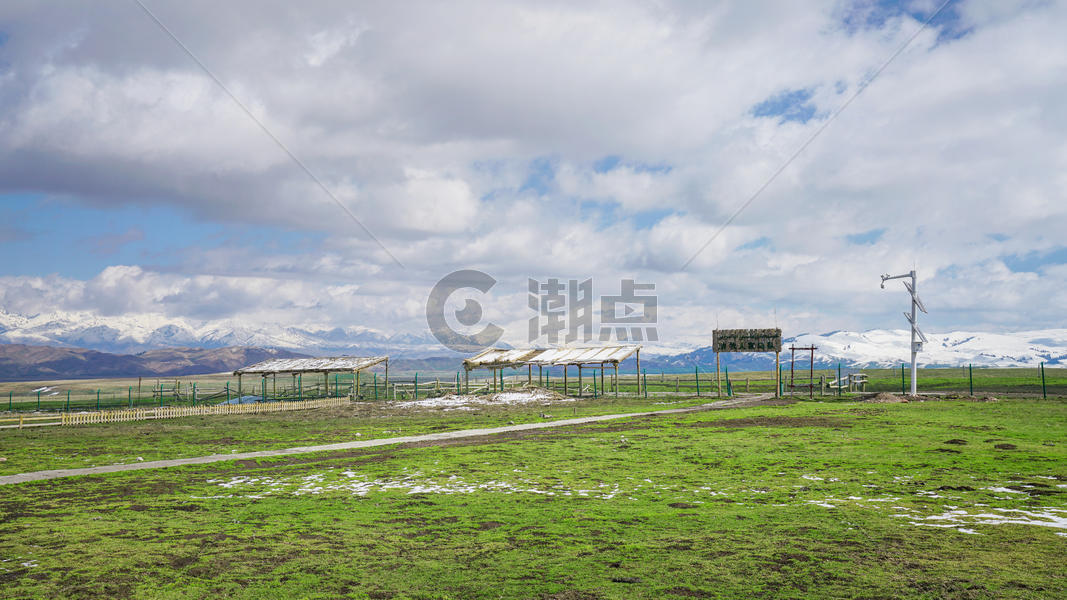 新疆那拉提空中草原图片素材免费下载