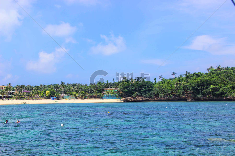 菲律宾长滩岛海景图片素材免费下载