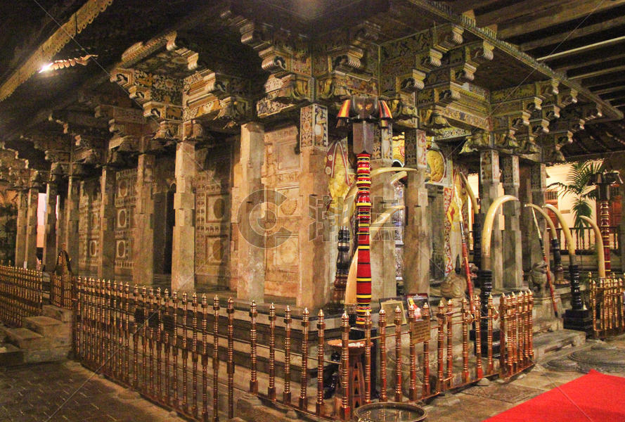 斯里兰卡康提佛牙寺图片素材免费下载