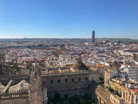 西班牙塞维利亚城市风光图片素材免费下载