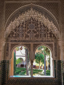 西班牙著名故宫阿尔罕布拉宫图片素材免费下载