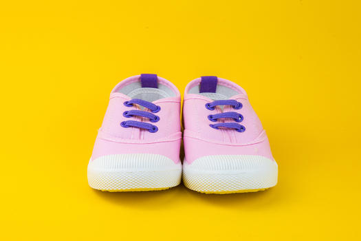 纯色可爱女童鞋图片素材免费下载