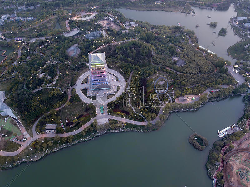 西安浐灞湿地公园图片素材免费下载