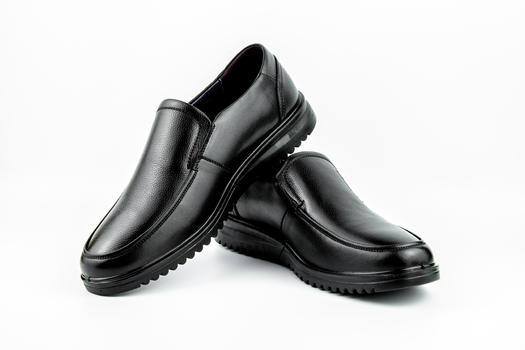男士黑色商务皮鞋图片素材免费下载