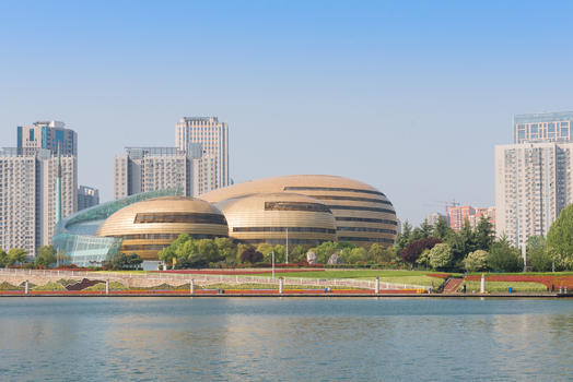 河南郑州CBD城市风光图片素材免费下载