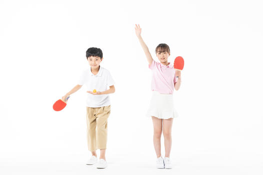 儿童乒乓球运动图片素材免费下载