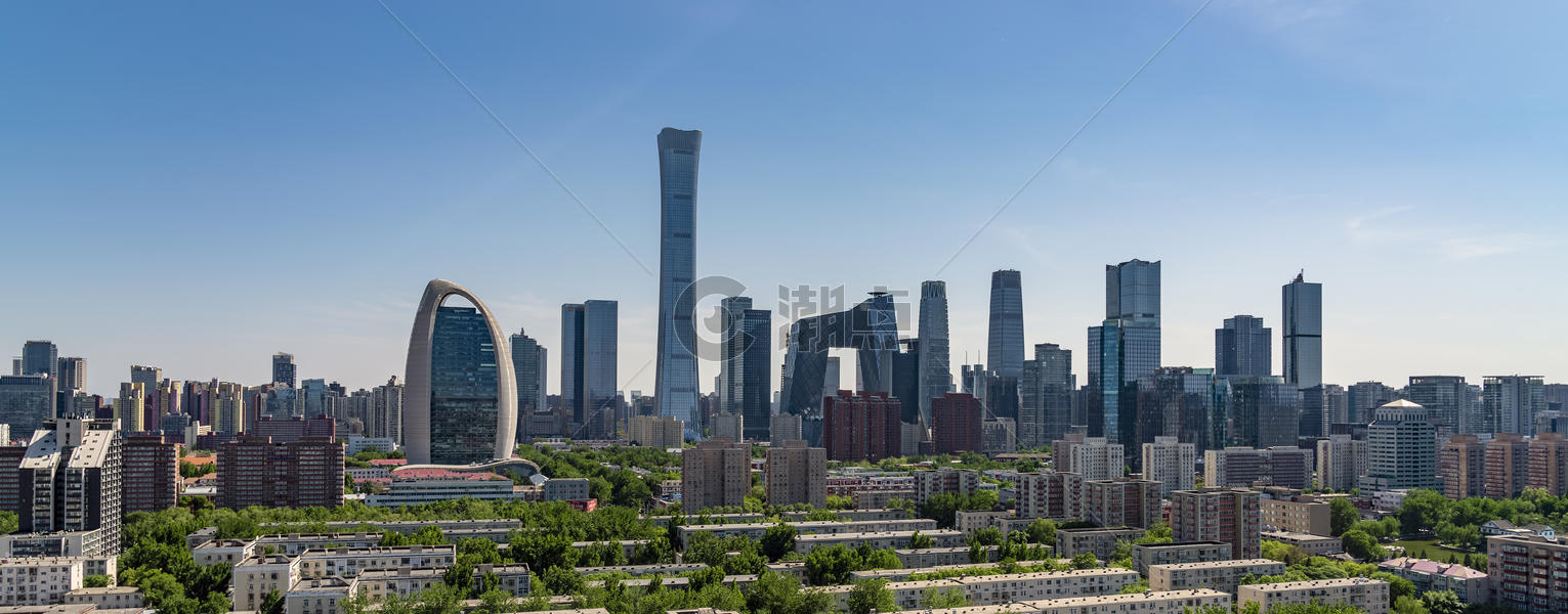 北京国贸地标建筑图片素材免费下载