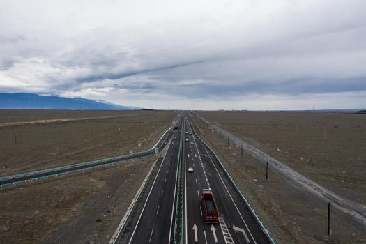 新疆高速路交通运输基础设施图片素材免费下载