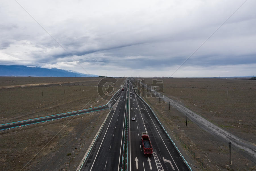 新疆高速路交通运输基础设施图片素材免费下载