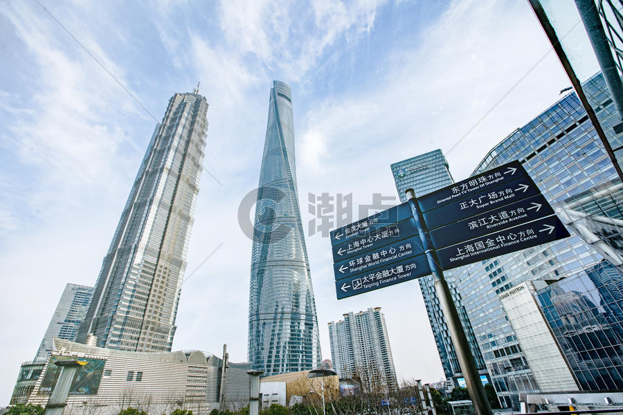 上海陆家嘴金融中心图片素材免费下载