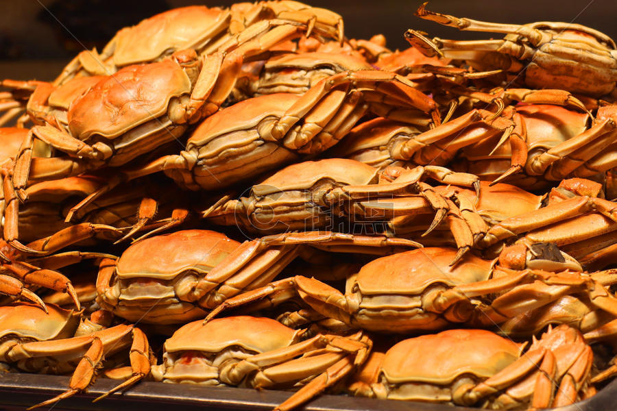 美食街螃蟹图片素材免费下载