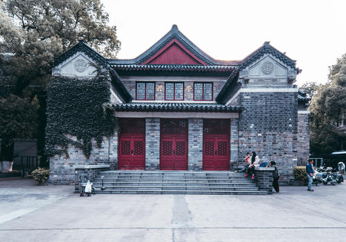 南京大学礼堂图片素材免费下载