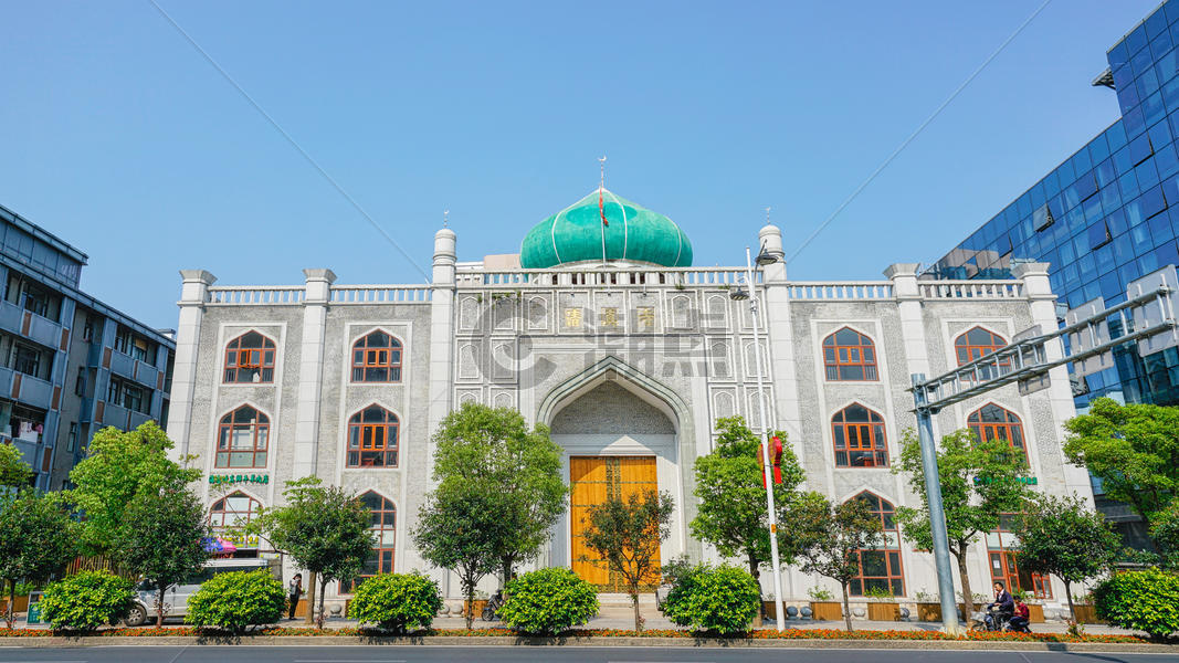 福州清真寺图片素材免费下载