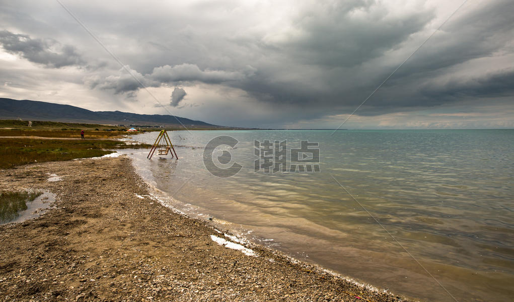 雨后的青海湖图片素材免费下载