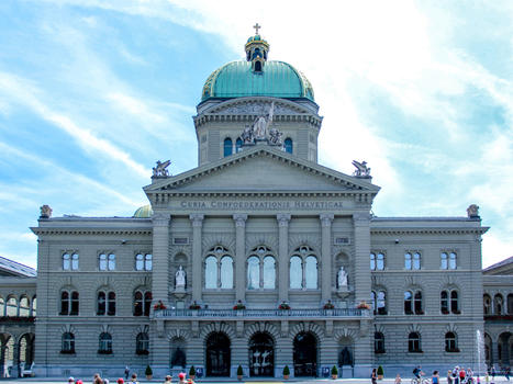 瑞士伯尔尼国会大厦图片素材免费下载