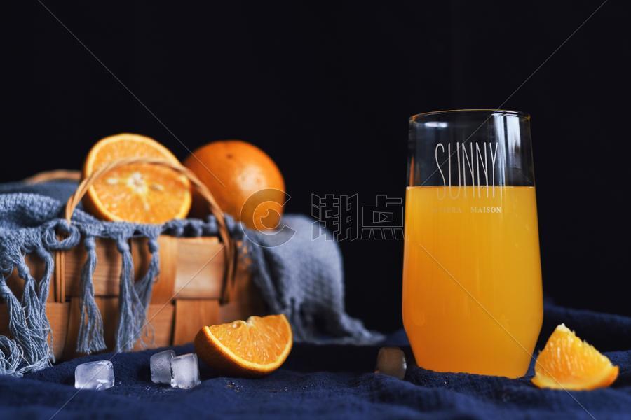 夏季水果橙子果汁图片素材免费下载
