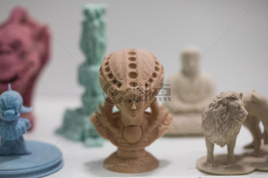 3D打印雕塑图片素材免费下载