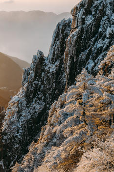 雪后黄山图片素材免费下载