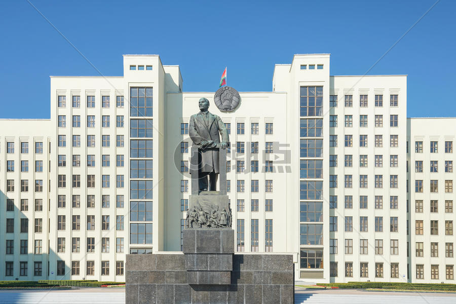 白俄罗斯国家行政大楼图片素材免费下载