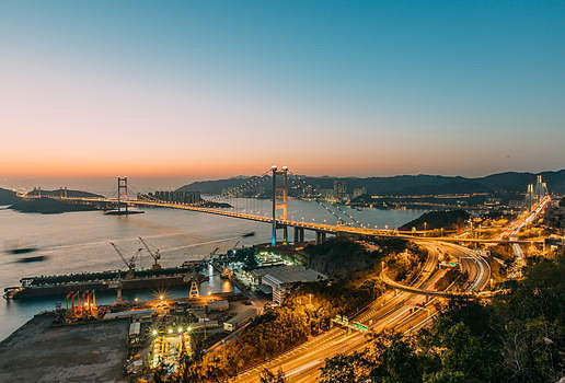 香港青马大桥图片素材免费下载