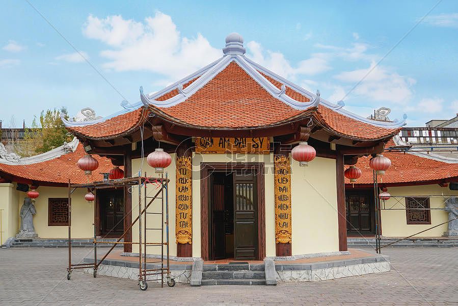 越南佛教寺庙图片素材免费下载