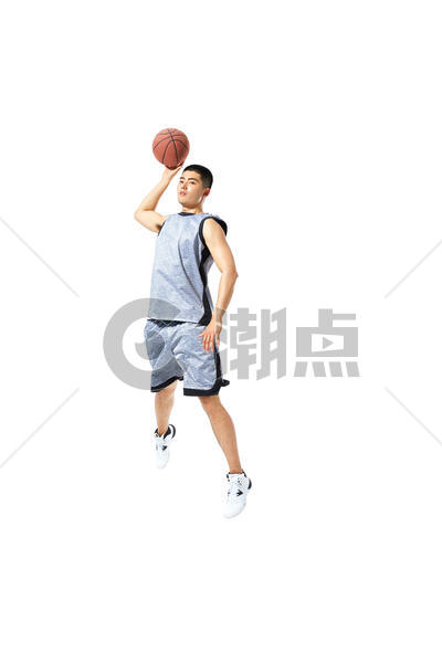 篮球运动员手拿篮球图片素材免费下载