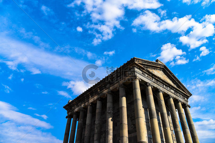 古罗马神庙建筑图片素材免费下载