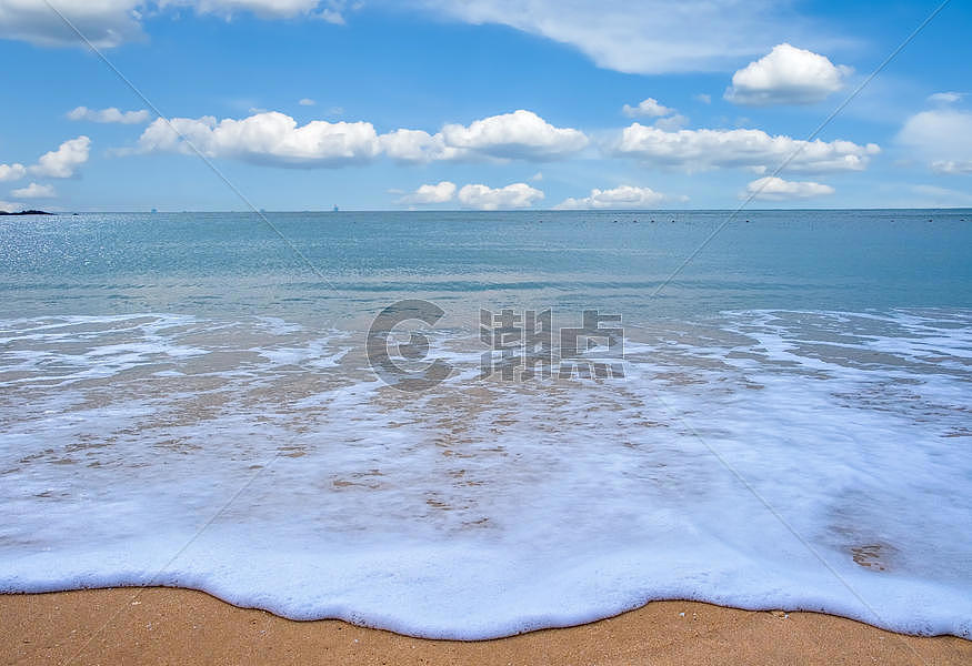 惠州巽寮湾海浪沙滩图片素材免费下载