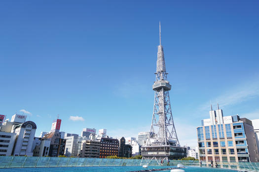 日本名古屋电视塔图片素材免费下载