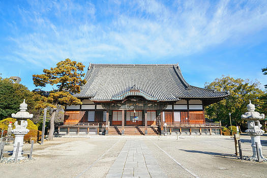 日本日式寺庙庭院图片素材免费下载