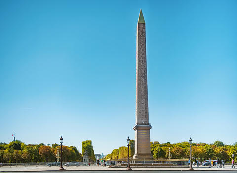 法国巴黎协和广场方尖碑图片素材免费下载