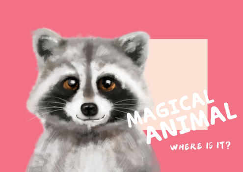 神奇动物——狸猫图片素材免费下载