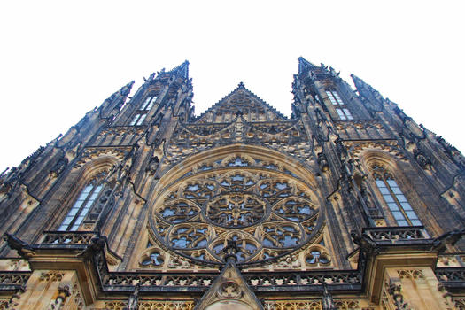 布拉格圣维特大教堂图片素材免费下载