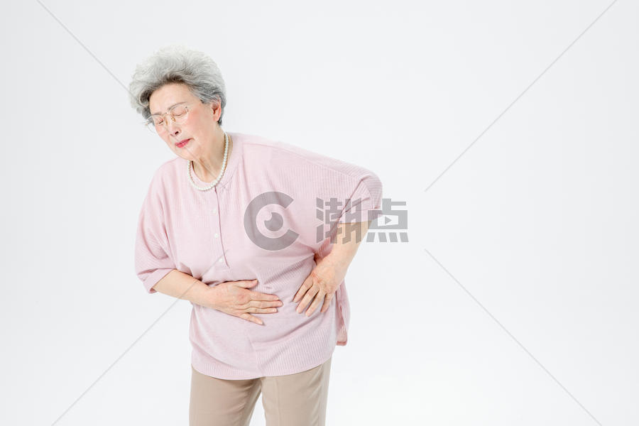 老人胃痛图片素材免费下载