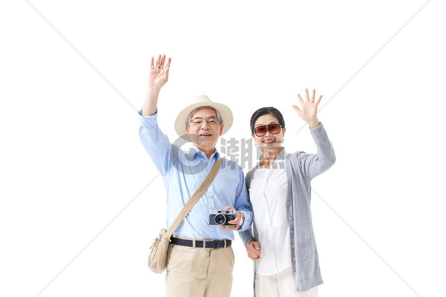 老年夫妇旅游图片素材免费下载