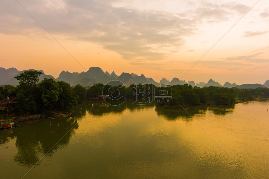 桂林山水甲天下图片素材免费下载