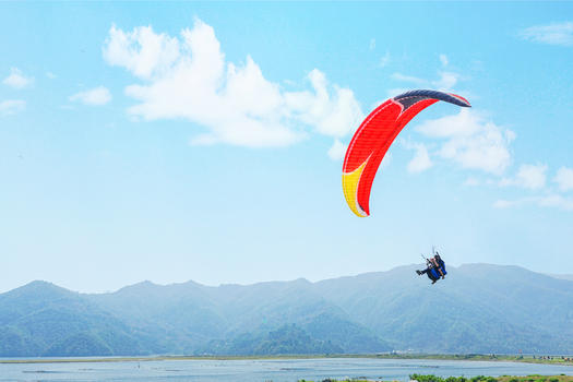 极限运动滑翔伞图片素材免费下载